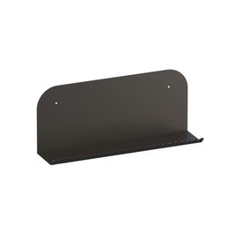 Hanah Home Estantería de Pared Metálica Negra